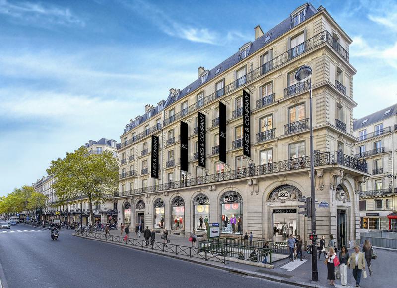 Blvd Haussmann Paris shopping - All Luxury Apartments