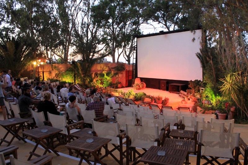 Open Air Cinema Santorini - All Luxury Apartments