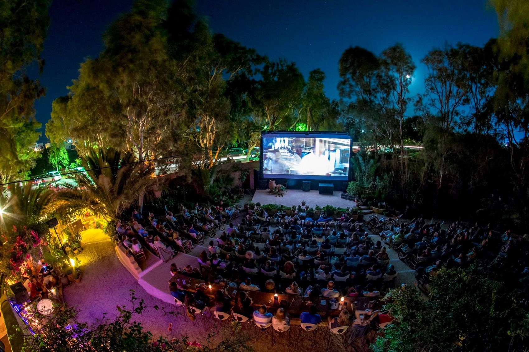 open air theater in Santorini - All Luxury Apartments