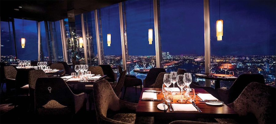 The shard - london new year