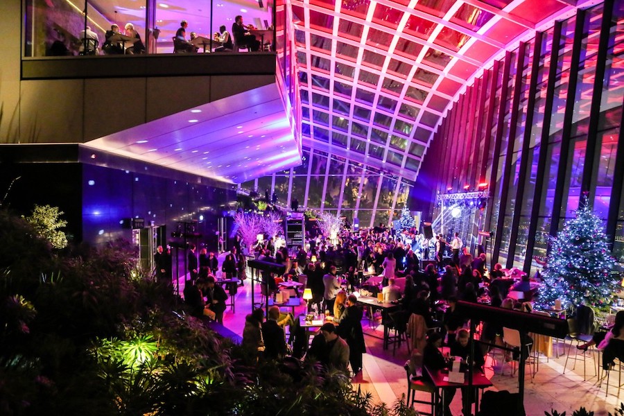 Sky garden - london new year