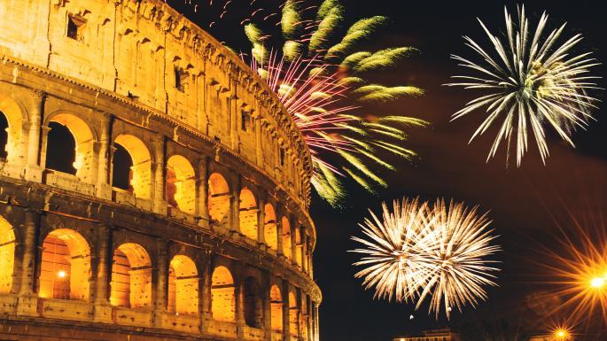 new year rome