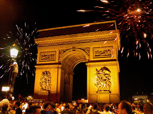 new year paris