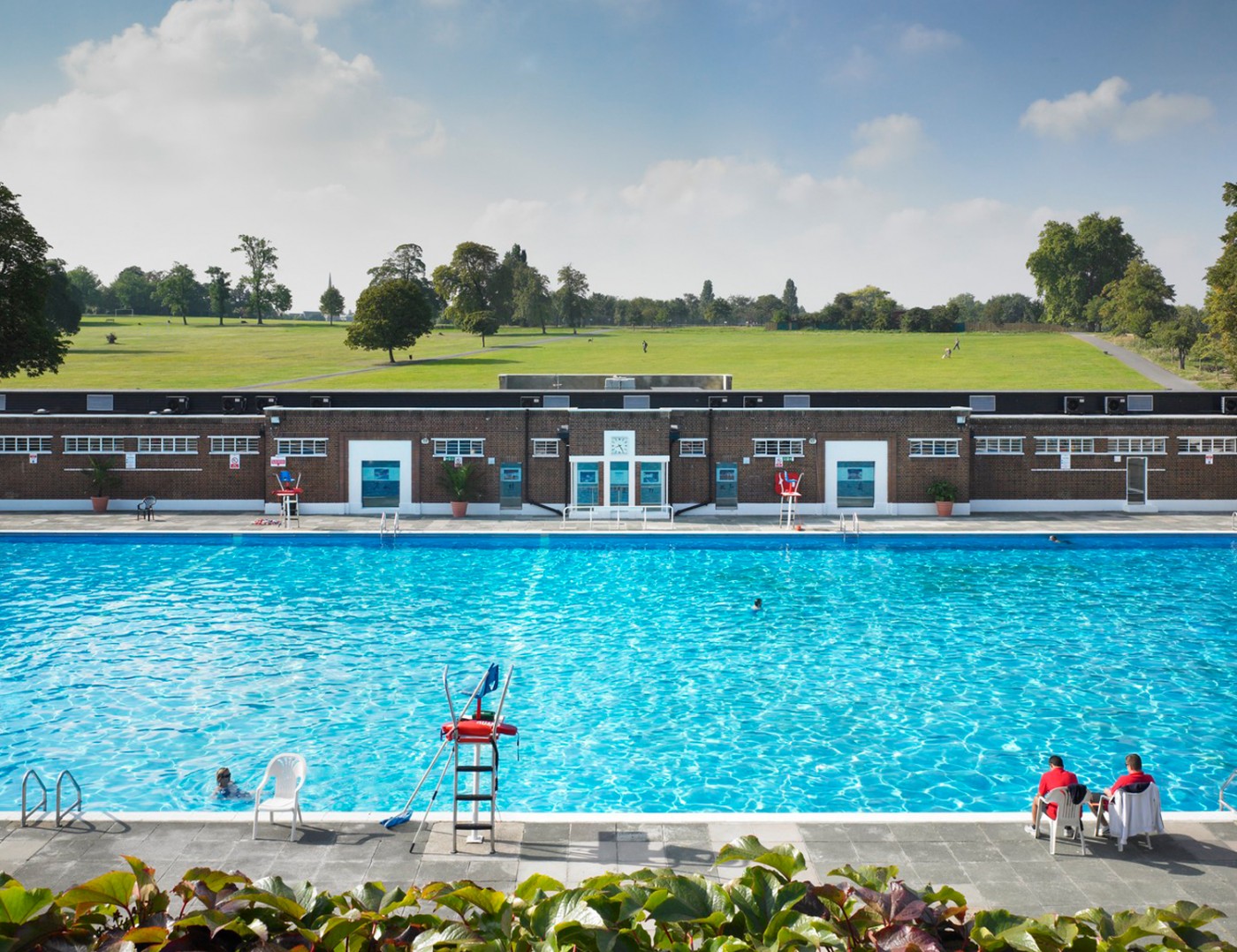 Best outdoor swimming pools London