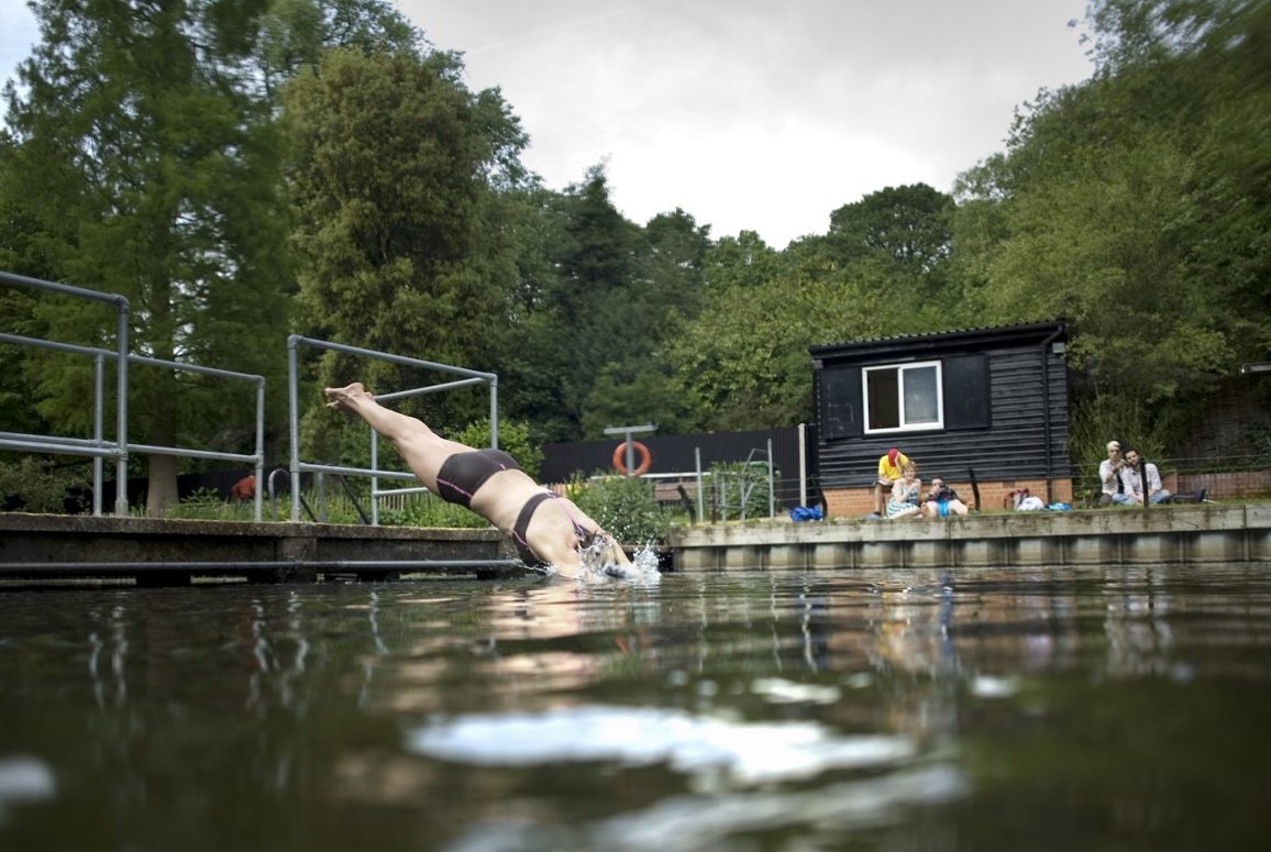 Best outdoor swimming pools London