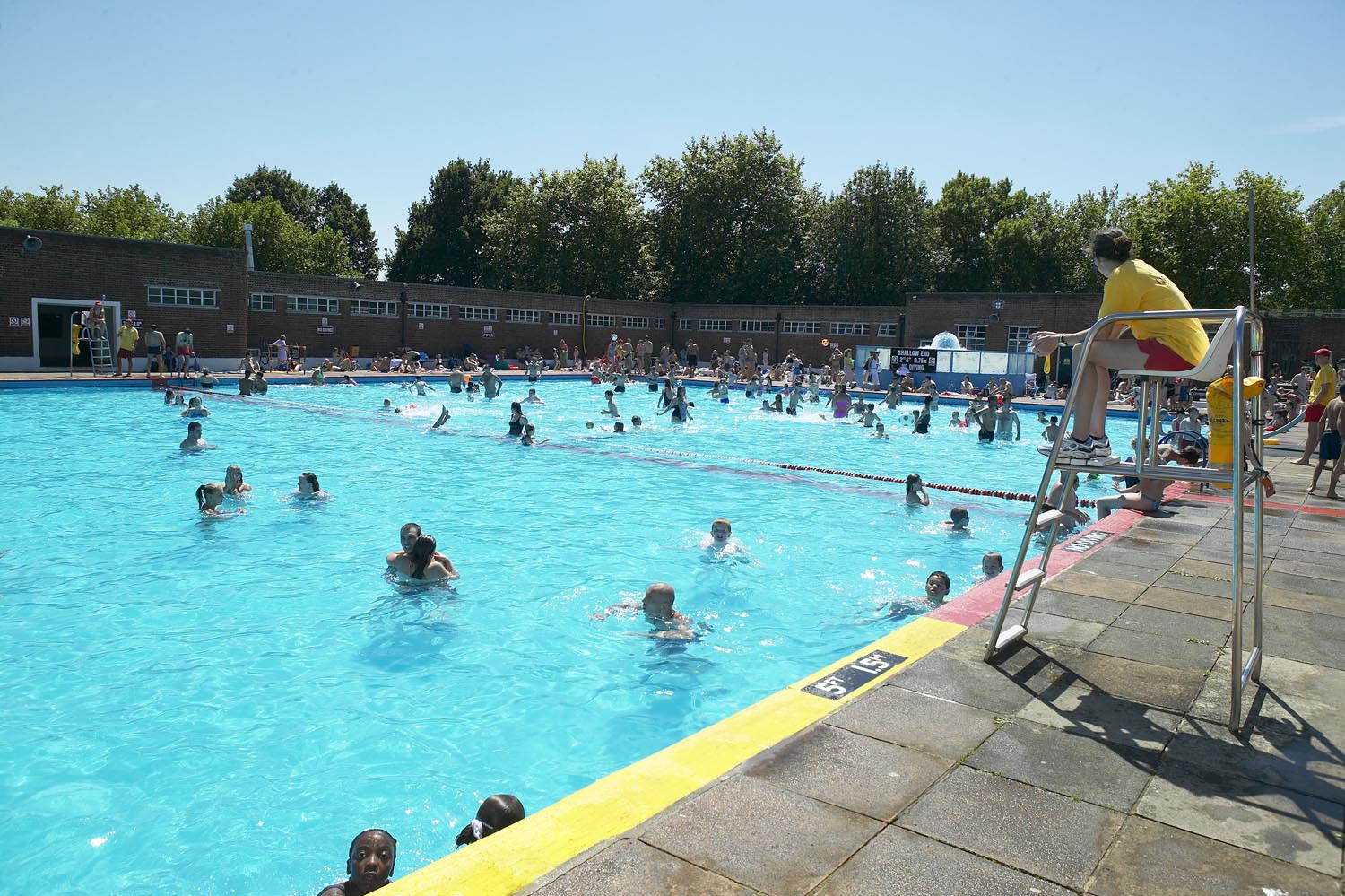 Best outdoor swimming pools London