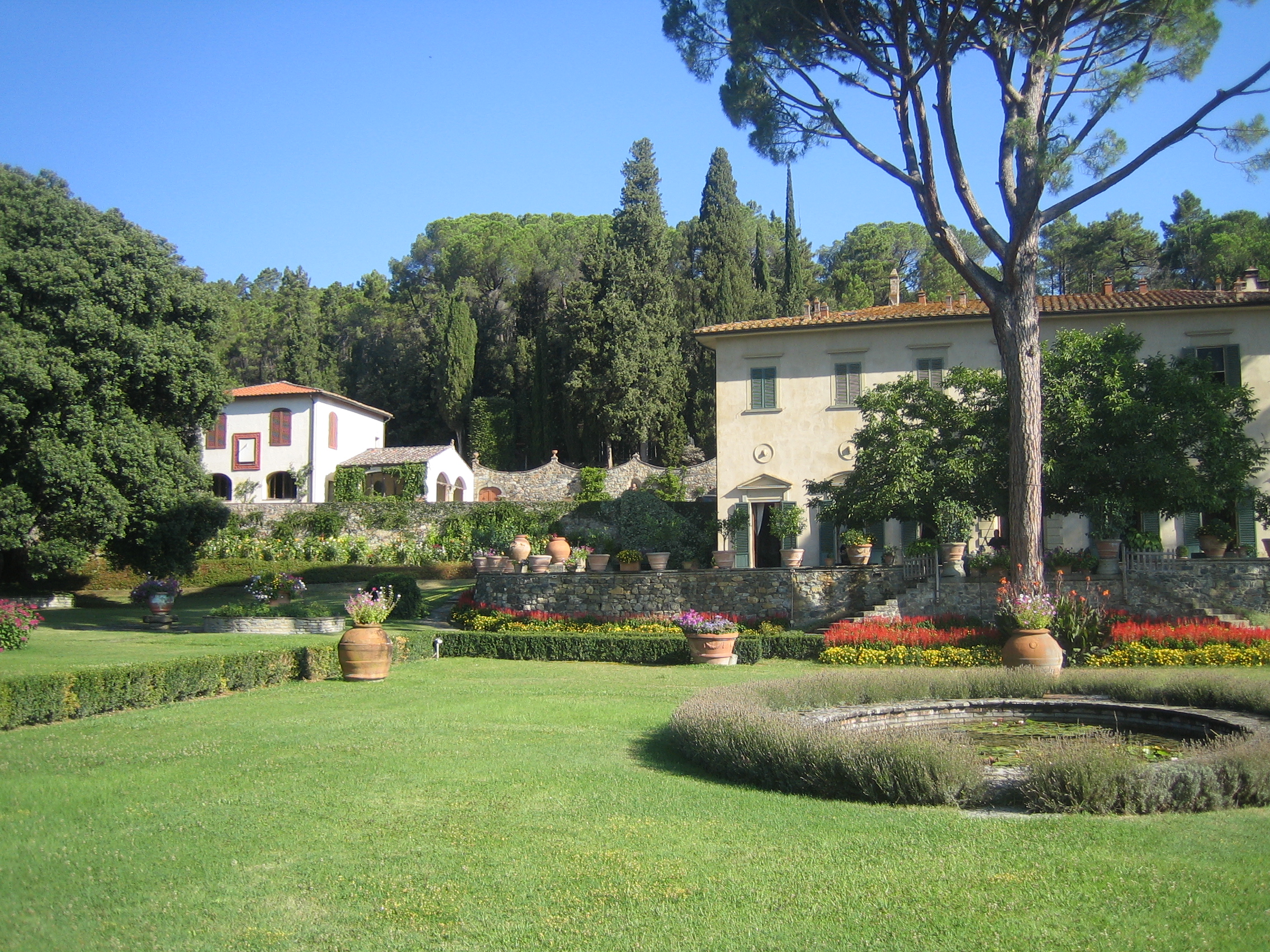 Roman villas Italy