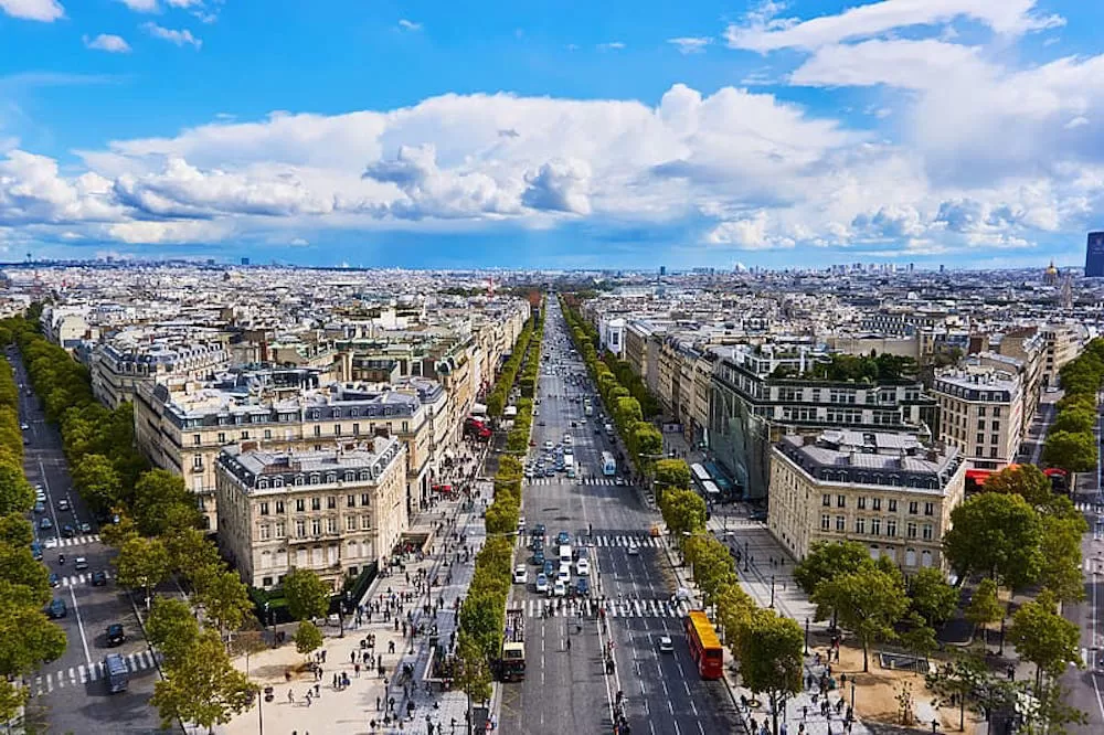 How the famous French Champs-Élysées avenue has a Saudi touch