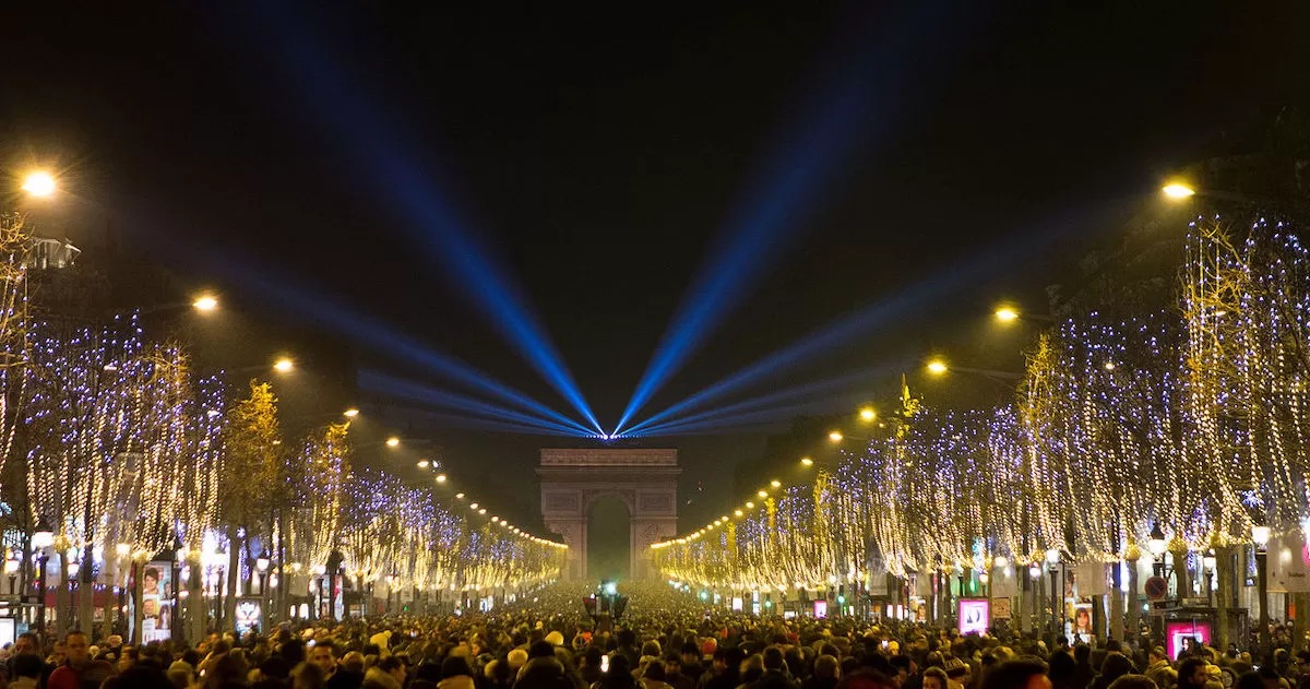 Welcoming The New Year in Paris