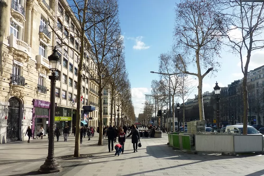 Champs-Élysées in Paris - A Luxury Shopping Street with Iconic