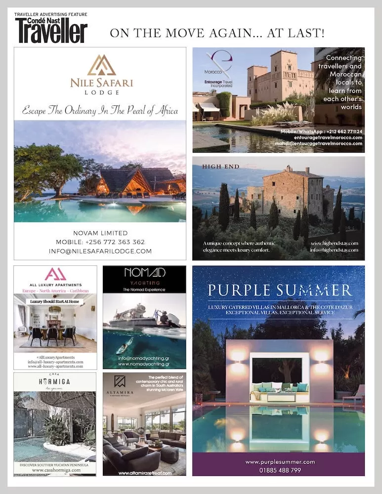 Find All Luxury Apartments in Condé Nast Traveller This Summer!