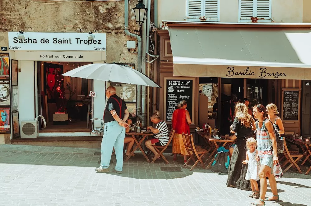 The Public Transport at Saint Tropez