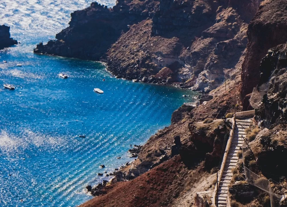 Santorini’s Top Five Most Beautiful Coasts