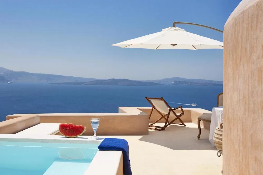 A Few of Santorini's Most Luxurious Suites