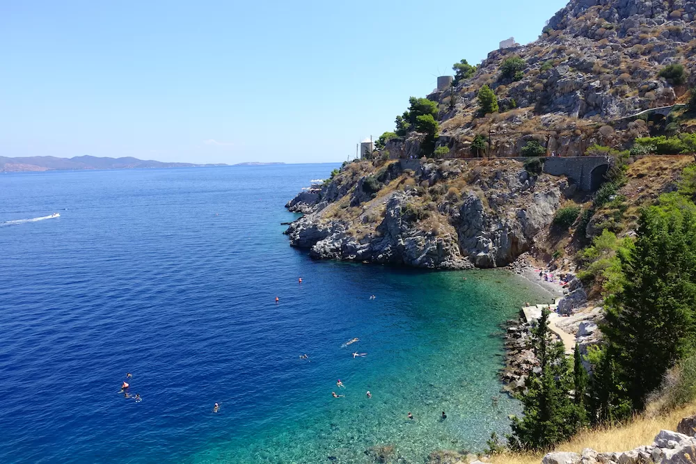 Hydra's Most Beautiful Coastlines