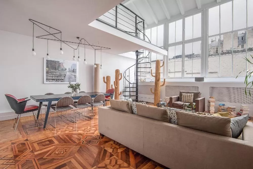 Check Out These Chic Loft Apartments in Paris