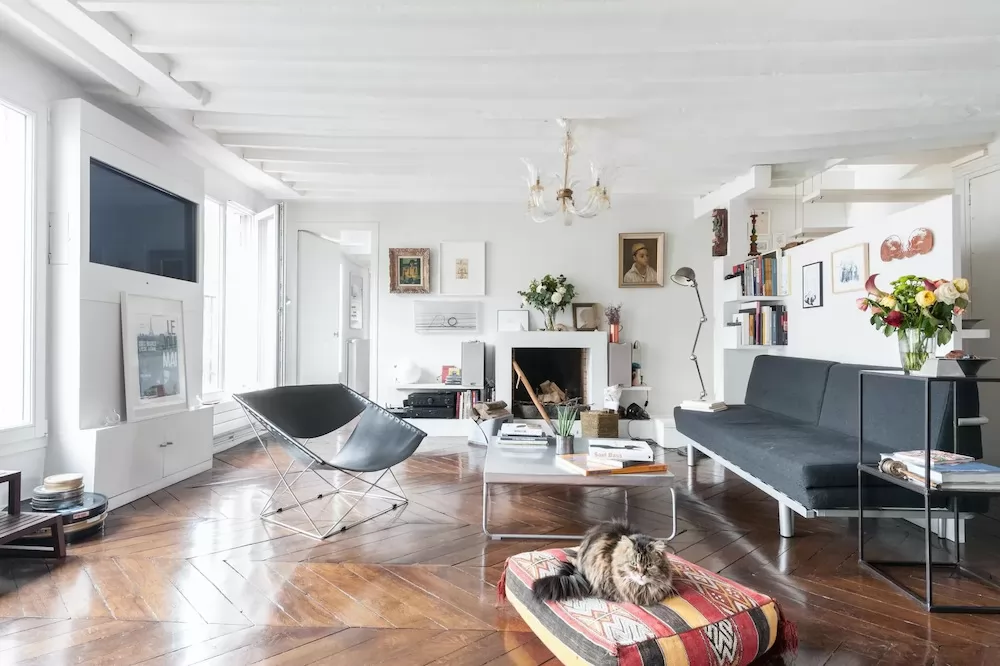 The Chicest Modern Farmhouse-Style Luxury Apartments in Paris