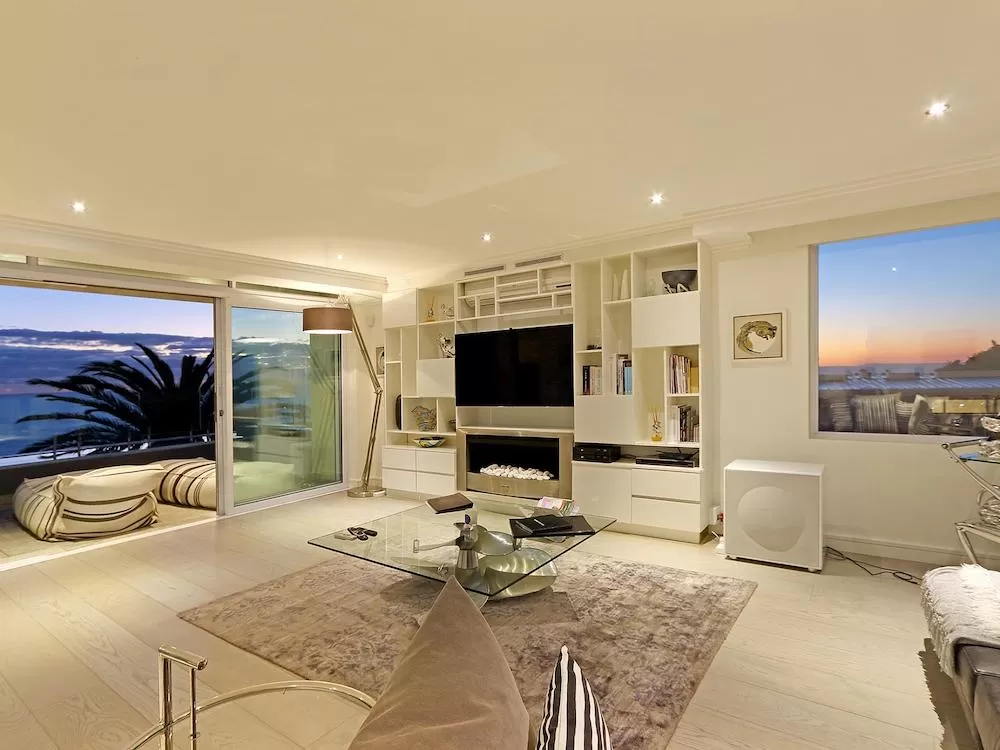 The Finest Living Rooms in The Luxury Villas in Cape Town