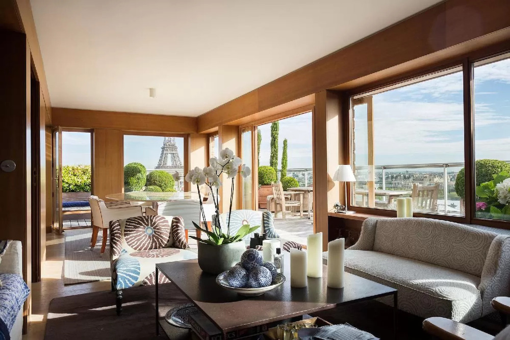 Enjoy The View of The Eiffel Tower from These Paris Luxury Apartments