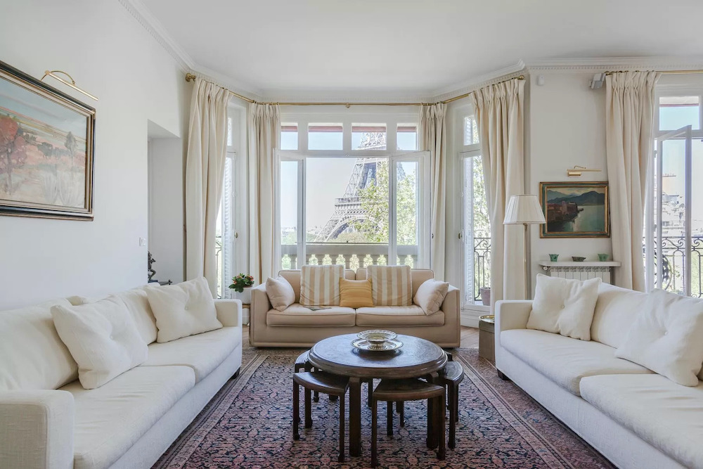 Enjoy The View of The Eiffel Tower from These Paris Luxury Apartments