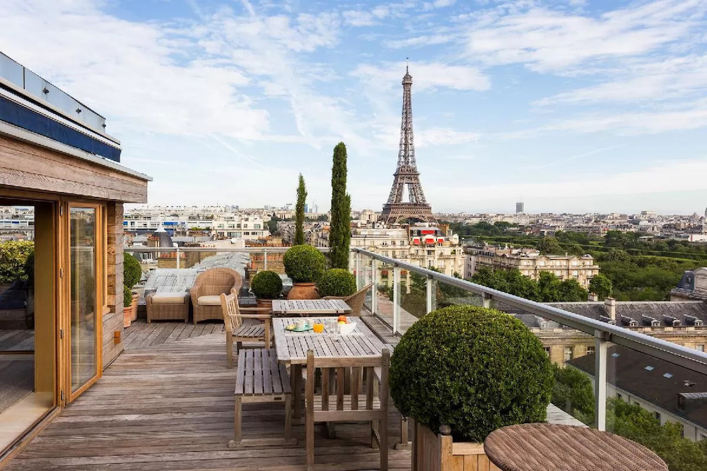 Enjoy The View of The Eiffel Tower from These Paris Luxury Apartments