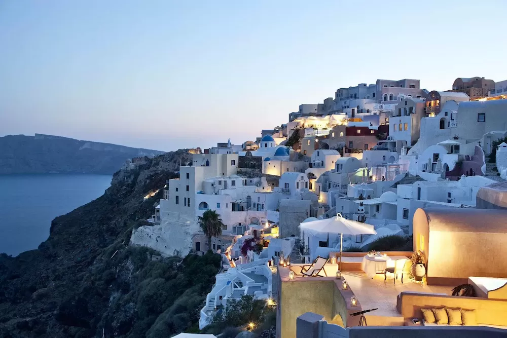 The Most Romantic Honeymoon Suites in Santorini