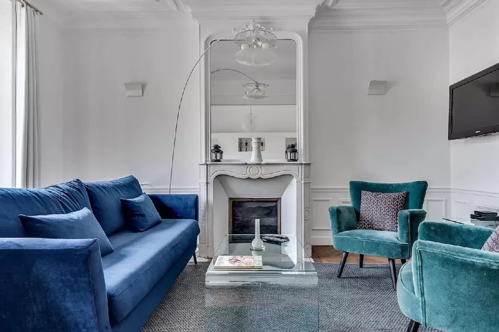 Warm Up By The Fireplace in These Paris Luxury Apartments