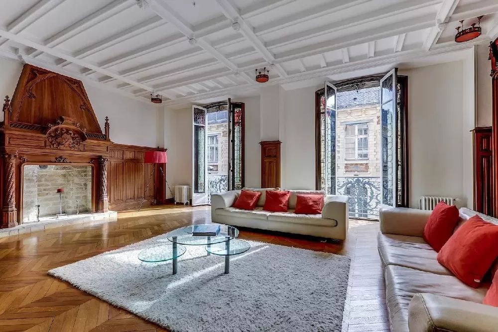 Warm Up By The Fireplace in These Paris Luxury Apartments