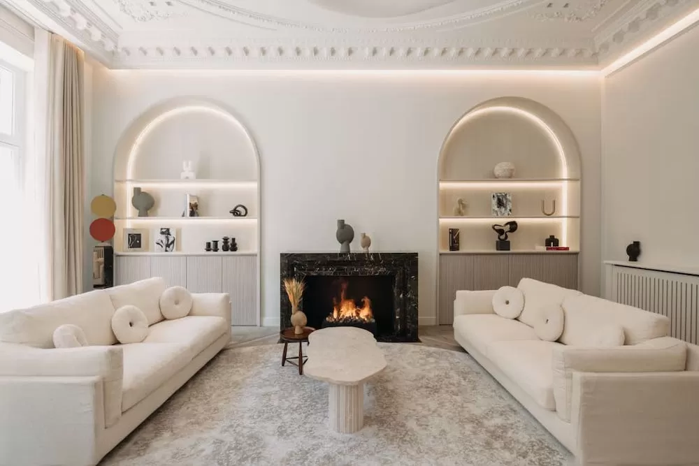 Warm Up By The Fireplace in These Paris Luxury Apartments