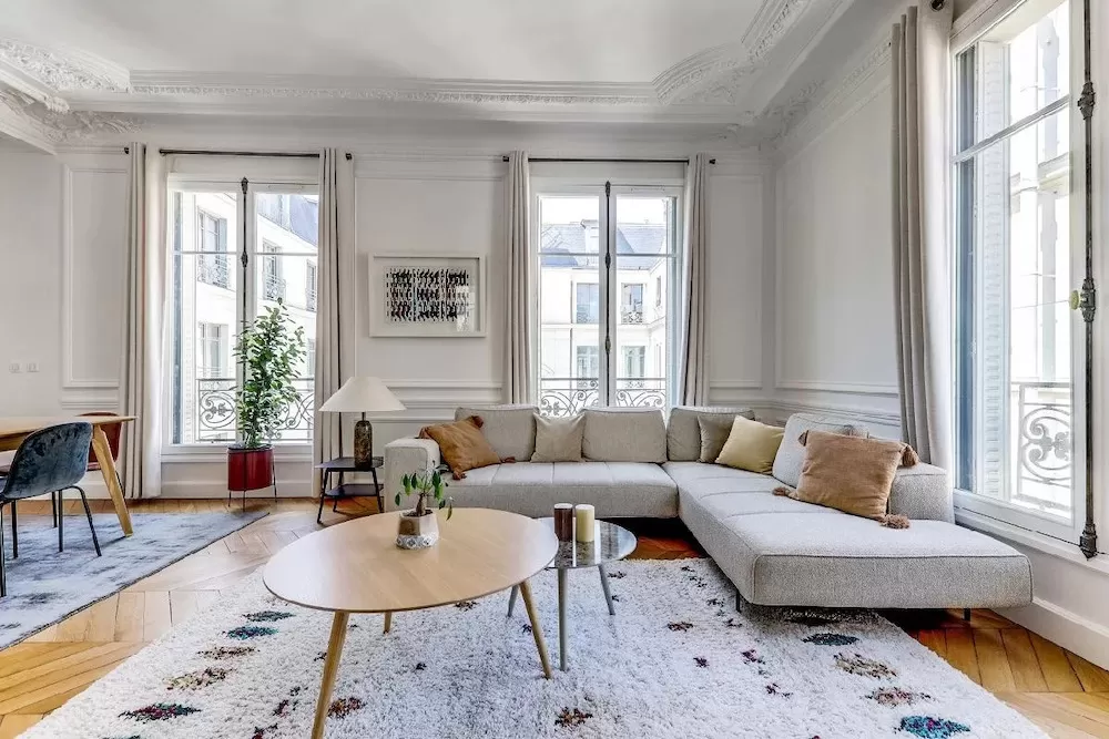 Our Paris Luxury Apartments with The Comfiest Couches