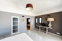 cool bedroom furnishings in Corsica - Di Paci luxury apartment