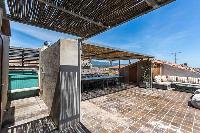 awesome deck of Corsica - U Portu luxury apartment
