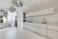 cool modern kitchen of Cannes Villa Californie luxury apartment