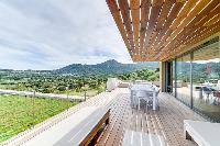 awesome lawn and surroundings of Corsica - Villa Algajola luxury apartment
