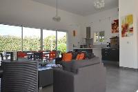amazing open-plan living room of Corsica - Lumia luxury apartment