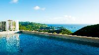 cool swimming pool of Saint Barth Villa Angelo luxury holiday home, vacation rental