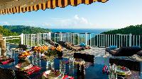 awesome sea view from Saint Barth Villa Angelo luxury holiday home, vacation rental