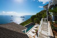 magical Saint Barth Sunset Caribbean Sea luxury villa holiday home, vacation rental