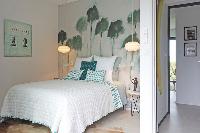 nice bedroom furnishings in Corsica - Alta Roccha luxury apartment