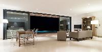 incredible open-plan living room in Corsica - Palombaggia luxury apartment