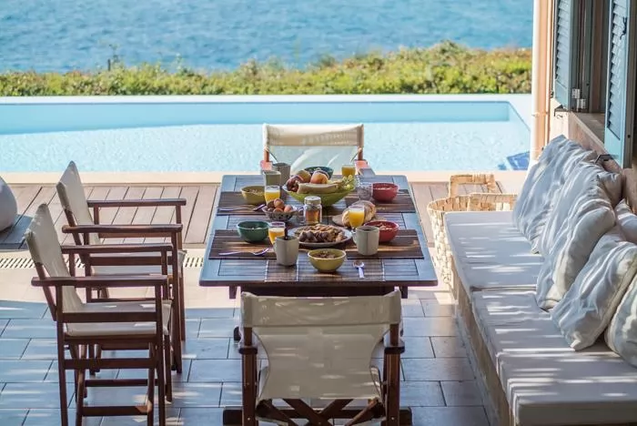amazing Kefalonia Absolute Ai-Helis Villas Melodia luxury holiday home, vacation rental