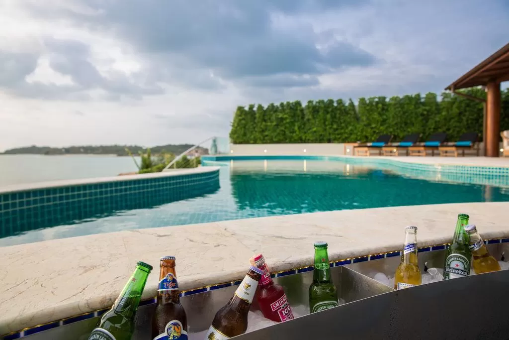 cool swimming pool of Thailand - Villa Nagisa luxury apartment, vacation rental