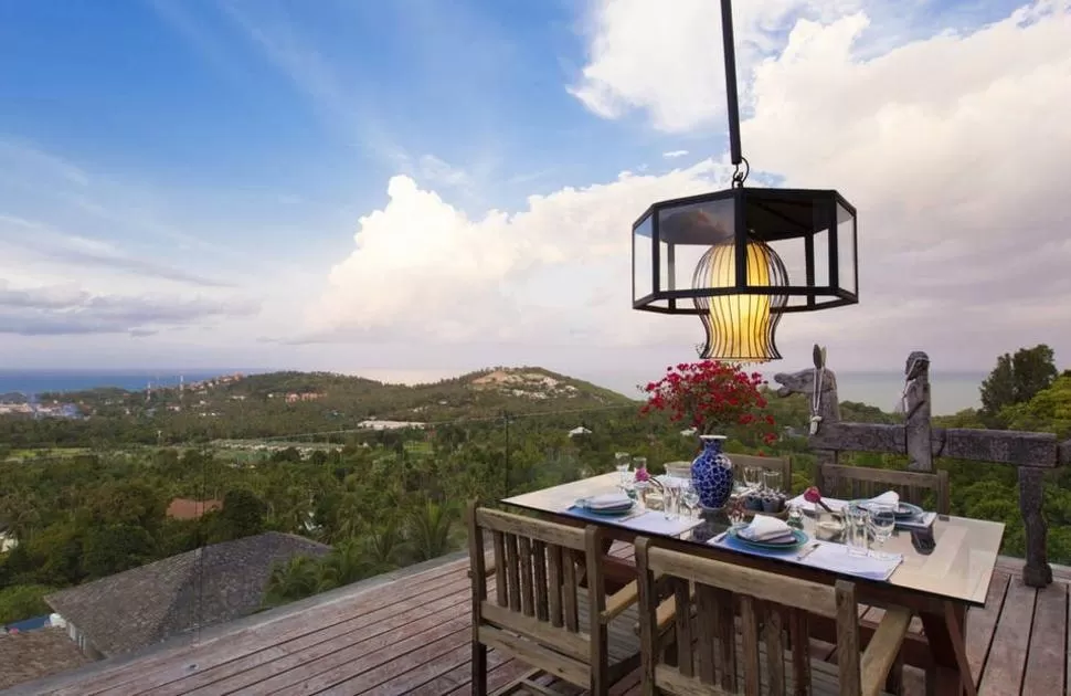 cool terrace of Thailand - Villa Belle luxury apartment, holiday home, vacation rental