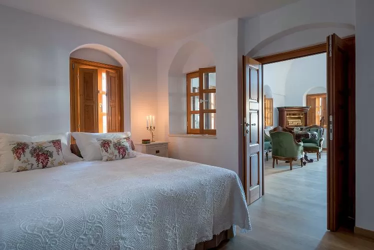 well-appointed Santorini Casa Santantonio luxury apartment, perfect vacation rental