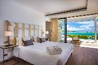 immaculate bedding in Barthelemy Estate luxury apartment, holiday home, vacation rental