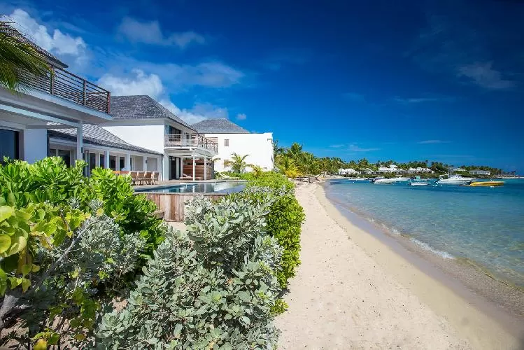 beautiful beachfront Barthelemy Estate luxury apartment, holiday home, vacation rental