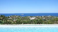 amazing sea view from Saint Barth Villa Au Coeur Du Rocher luxury holiday home, vacation rental