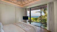 clean bedroom linens in Saint Barth Villa Lina luxury holiday home, vacation rental