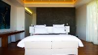clean bed sheets in Saint Barth Villa Lina luxury holiday home, vacation rental
