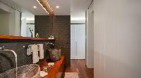 clean bathroom in Saint Barth Villa Lina luxury holiday home, vacation rental